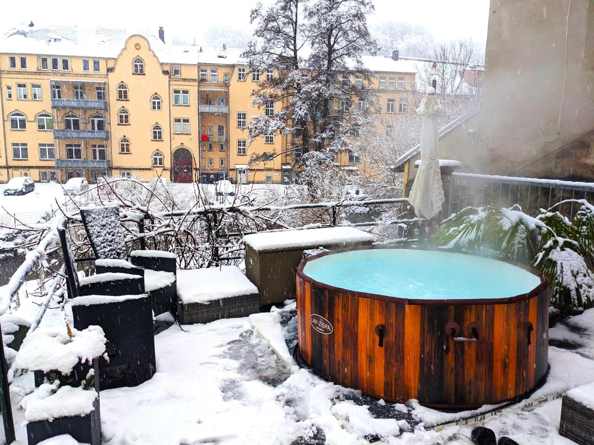 F1 - Urlaubsmagie - Helle Wohnung Mit Sauna & Pool & Whirlpool ゼーブニッツ エクステリア 写真
