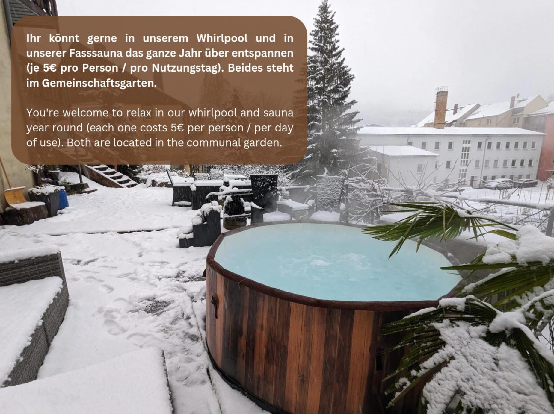 F1 - Urlaubsmagie - Helle Wohnung Mit Sauna & Pool & Whirlpool ゼーブニッツ エクステリア 写真
